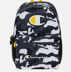Champion Black and White Camo Backpack